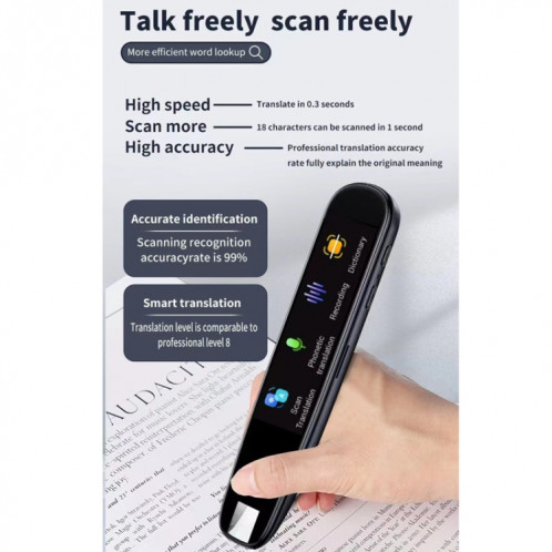 International Version Multi-language Camera Scanning Offline Translation Pen(Blue) SH201B1020-012