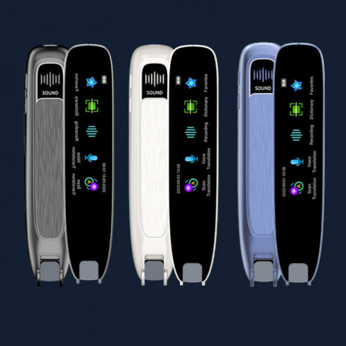 International Version Multi-language Scanning Offline Intelligent Simultaneous Translation Pen(Gray) SH701A398-011
