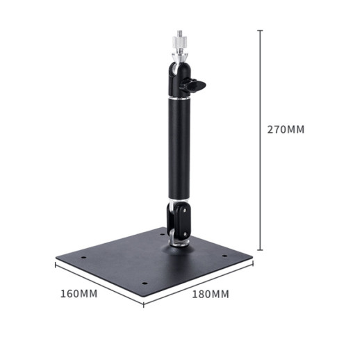 Support de projecteur à structure entièrement métallique avec support à cardan pour une rotation à 360 degrés SH2133167-010