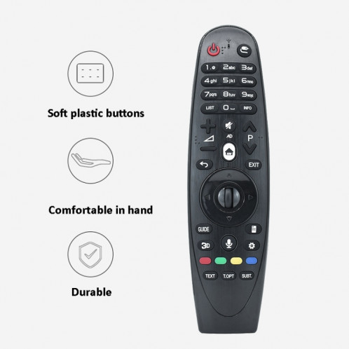 Accessoires de remplacement pour télécommande infrarouge LG AN-MR650A AN-MR600 AN-MR18BA SH21511453-06