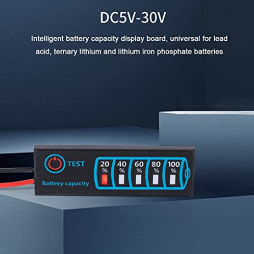 Panneau d'affichage LED universel de tension et d'électricité pour batterie au lithium-plomb 4615 SH62011845-06