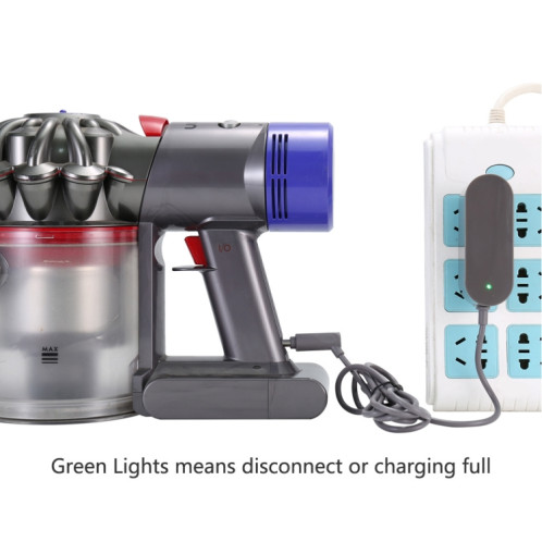 Pour Dyson V6 V7 V8 26,1 V Chargeur Adaptateur Prise AU avec Voyant Lumineux, Longueur du Câble 1,8 m SH2277982-06