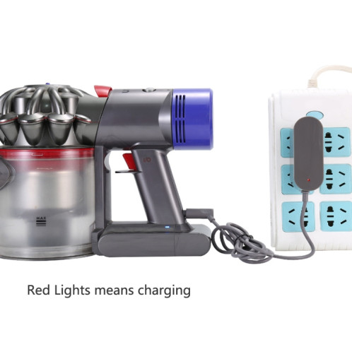 Pour Dyson V6 V7 V8 26,1 V Chargeur Adaptateur Prise AU avec Voyant Lumineux, Longueur du Câble 1,8 m SH2277982-06