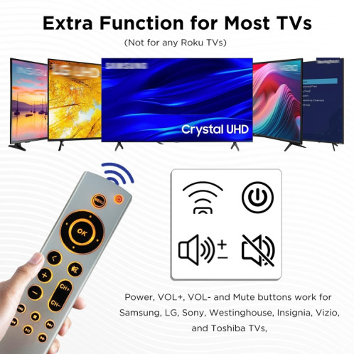 Pour Apple TV Télécommande 4K / HD A2169 A1842 A1625 Rétroéclairage Style Sans Voix SH233254-06