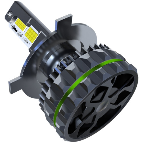 Projecteur de voiture à quatre tubes en cuivre 150 W 24 LED, ampoule : H4 SH4505667-013