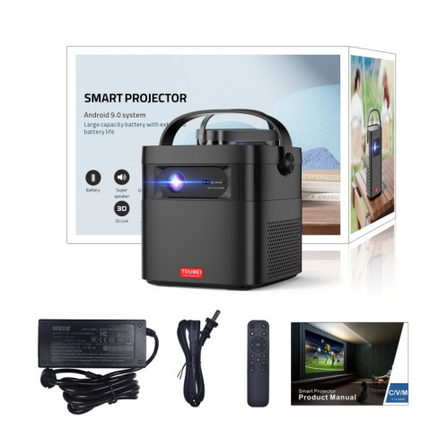 TOUMEI M2 Projecteur d'extérieur à batterie intégrée de grande capacité Projection portable portable Prise américaine ST61011578-010