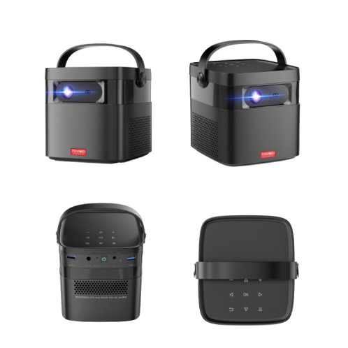 TOUMEI M2 Projecteur d'extérieur portable avec batterie intégrée de grande capacité Projection portable Prise britannique ST610288-010