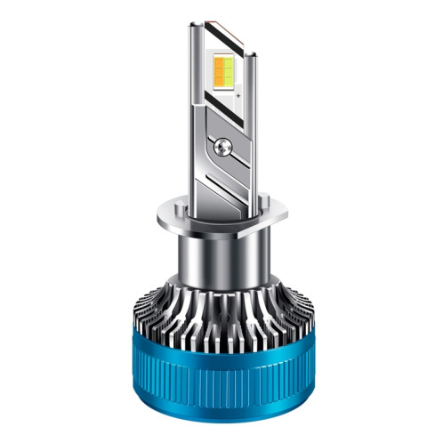 Phare à LED tricolore 50 W en alliage d'aluminium à double tube de cuivre, ampoule : H1 SH65041217-08