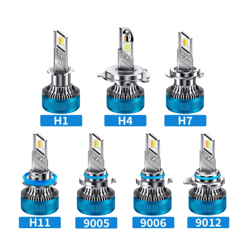 Phare à LED tricolore 50 W en alliage d'aluminium à double tube de cuivre, ampoule : 9012 SH65031858-08