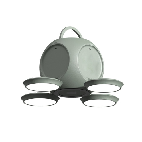 Lampe de poche portable pliable HX123 pour camping, lumière d'ambiance sans fil pour l'extérieur (vert) SH301C320-010