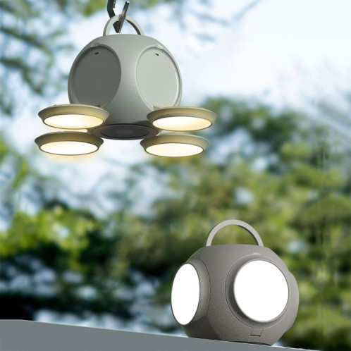 Lampe de poche portable pliable HX123 pour camping, lumière d'ambiance sans fil pour l'extérieur (vert) SH301C320-010