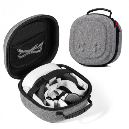 For Meta Quest 3S STARTRC GAMES Oxford Cloth Handheld Storage Bag(Gray) SS401B347-08