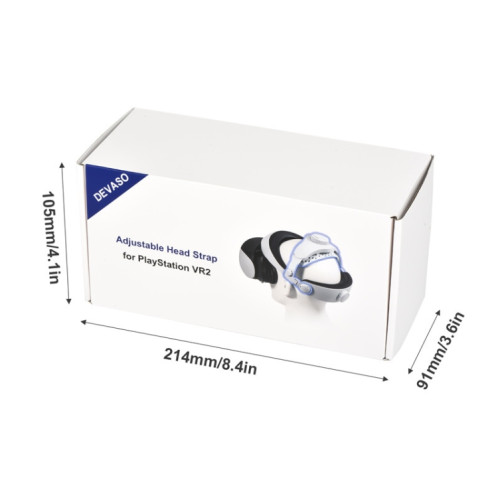 DEVASO pour PlayStation VR 2 Elite Bandeau antidérapant confortable réduisant le poids (blanc) SD301A1693-09