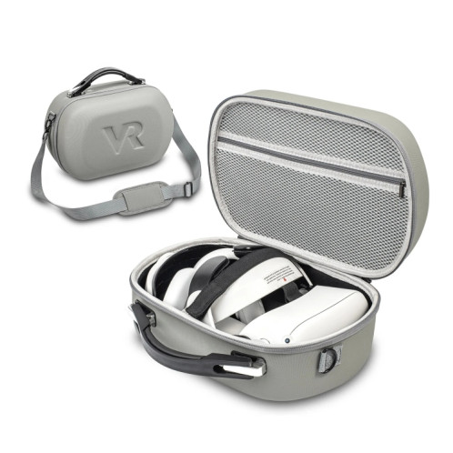DEVASO pour Meta Quest 3S / 3 / 2 / Pro / Pico 4 Sac de transport de grande capacité Organisateur Étui de protection SD2795875-08