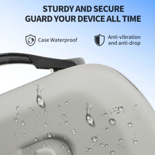 DEVASO pour Meta Quest 3S / 3 / 2 / Pro / Pico 4 Sac de transport de grande capacité Organisateur Étui de protection SD2795875-08
