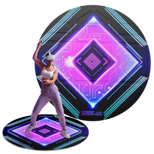 Tapis de sol de simulation de jeu de sport pour lunettes VR STARTRC GAMES (violet) SS001A1709-07