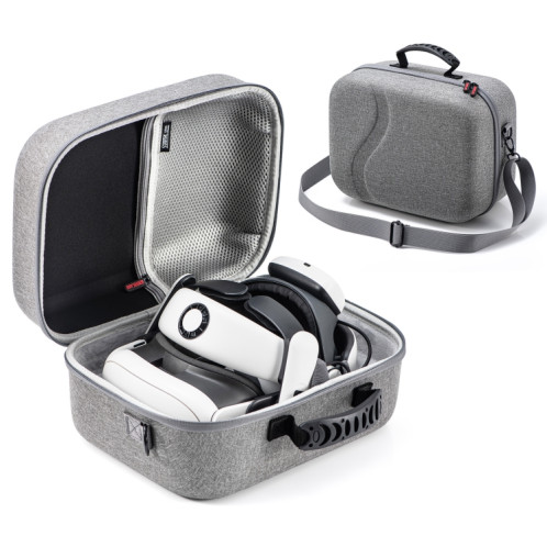 STARTRC GAMES VR Lunettes Accessoires Sac de rangement à bandoulière rigide portable (gris) SS901A789-07