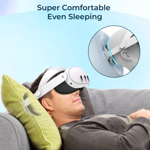 Pour Meta Quest 3 STARTRC GAMES Elite Headwear Bandeau réglable d'équilibre et de gravité Accessoires de confort de décompression (modèle de mise à niveau) SS801A374-07