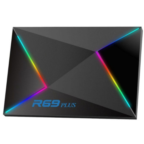 Lecteur réseau 2G + 16G avec prise britannique R69PLUS Allwinner H728 Octa-Core ARM Cortex A55 Android 14 SH9003548-013