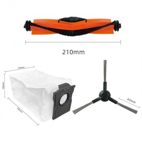 Kit 22 en 1 pour accessoires de Robot de balayage Dreame X30 / X30 Pro / S10 Pro Ultra / S10 SH1302898-05