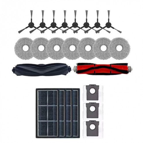 Brosse à rouleau de coupe pour pièces de rechange pour aspirateur robot Dreame X30 / X30 Pro SH23071346-05