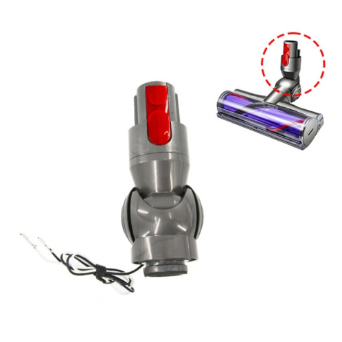 Connecteur coudé de tête d'entraînement direct pour aspirateur Dyson V8 V10 avec pièces de réparation de roues SH43611105-05