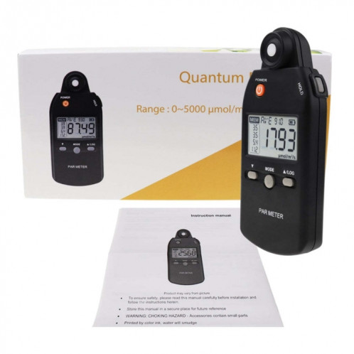 Spectromètre de flux lumineux portable à lumière visible (PAR-355) SH001A510-08