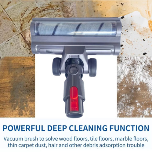 Pour aspirateur Dyson V7 V8 V10 V11 V15, version légère, tête de brosse de sol en velours doux SH56011670-06