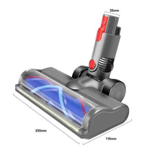 Pour Dyson V12 Slim / V10 Slim Full Range Dust Display Direct Drive Brush Head Aspirateur Accessoires SH86031516-06