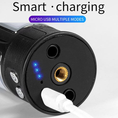 Lampe de travail pliable à LED E-SMARTER D37 avec support, lampe de travail portable rechargeable par USB pour réparation automobile SE89011078-012