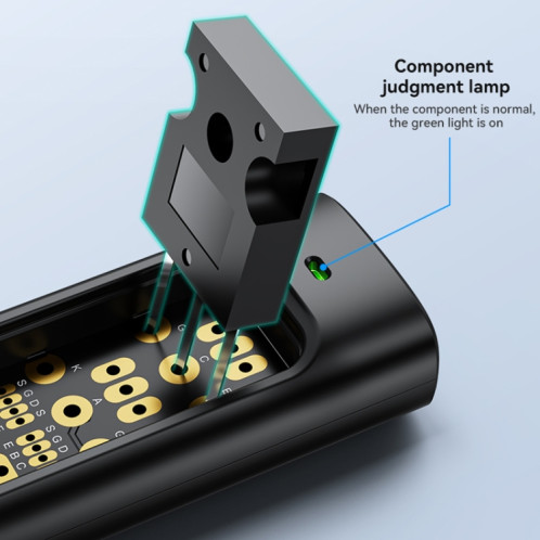 Testeur d'optocoupleur multifonction Awgem Outil de réparation électronique, modèle : TO2P Charging SA80021941-012