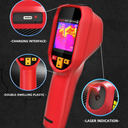 Appareil d'imagerie thermique portatif BSIDE HX1 Thermomètre sans contact SB9801842-015