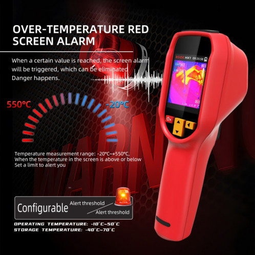 Appareil d'imagerie thermique portatif BSIDE HX1 Thermomètre sans contact SB9801842-015