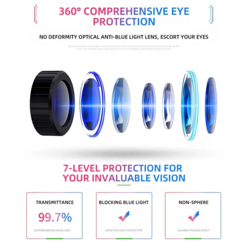 Casque de réalité virtuelle VRPARK J60 Lunettes VR Casque intégré pour une expérience immersive (Noir) SV401B409-010