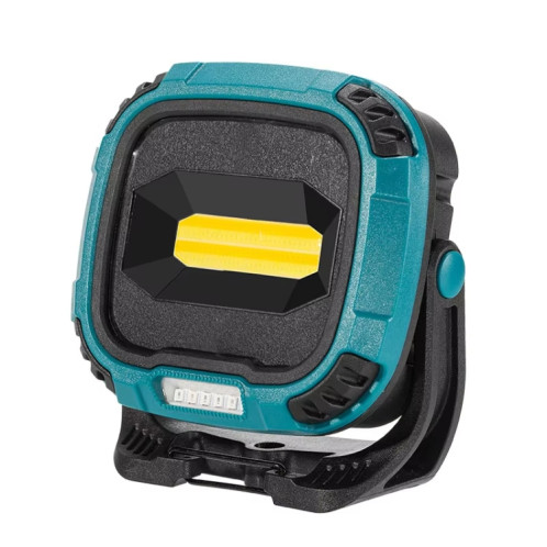 Lampe de travail portable rechargeable E-SMARTER W895-1 COB, batterie non incluse (bleu) SE401A655-016