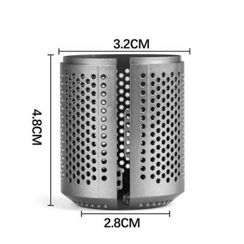 Pour les pièces de rechange de couvercle de filtre extérieur de conception ouverte de sèche-cheveux Dyson HD01 / HD03 / HD08 / HD15 (rose rouge) SH001C1512-08
