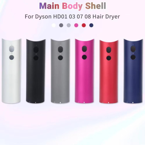 Pour accessoires d'assemblage de coque de poignée de sèche-cheveux Dyson HD01 / HD03 / HD08 (rouge) SH701E1909-04