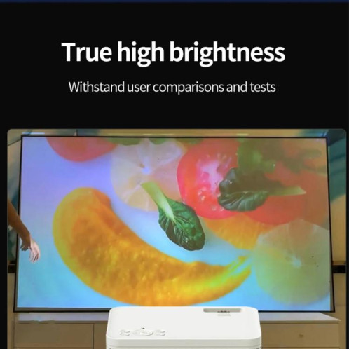 Projecteur Bluetooth Z01 1080P 5G Système Android 9.0 Prend en charge la mise en miroir de l'écran Prise AU SH4804815-011