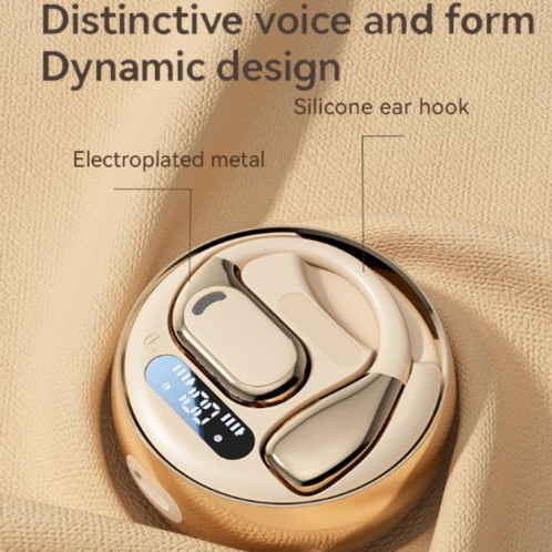 Écouteurs Bluetooth à affichage numérique intelligents M76 AI Translation (noir) SH201A1636-09
