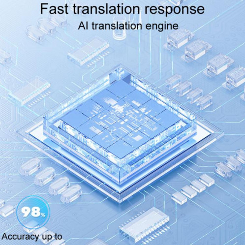 Écouteurs Bluetooth à affichage numérique intelligents M76 AI Translation (noir) SH201A1636-09