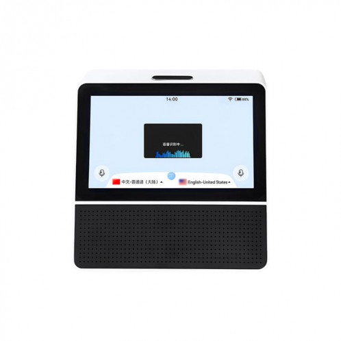 X7 7-inch HD Touch Dual-screen 2.4 / 5.0G Business Intelligent Voice Translator, Color: Black White SH27011791-012