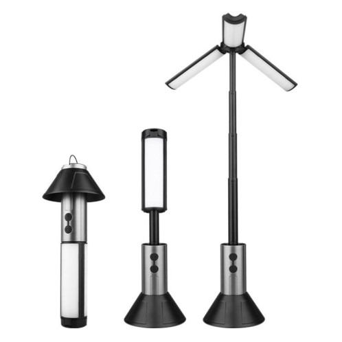 Lanterne de camping rétractable rechargeable, lampe de poche réglable en hauteur de 25,2 à 51,8 cm SH7174870-08