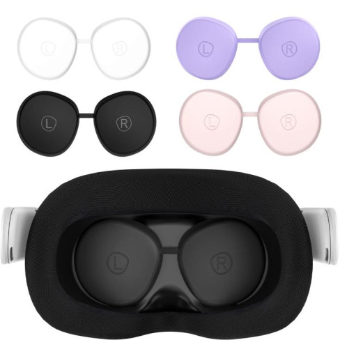 Pour Meta Quest 3S / Quest 2 VR Lens TPU Protective Cover (Rose Mat) SH001E1646-05
