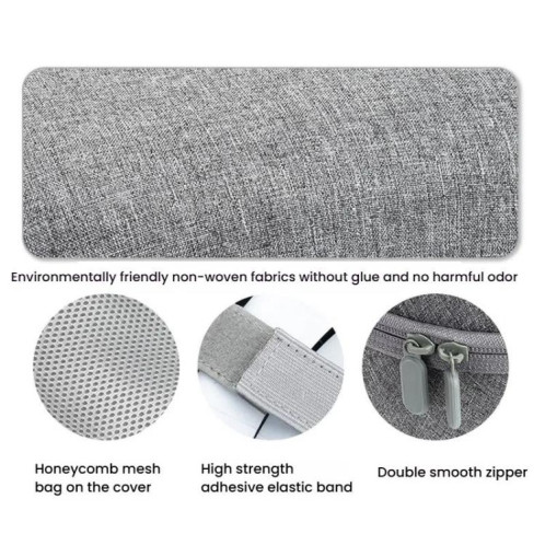 Pour PlayStation VR2 Sac de rangement de protection portable, style : bandoulière gris foncé SH35031446-05