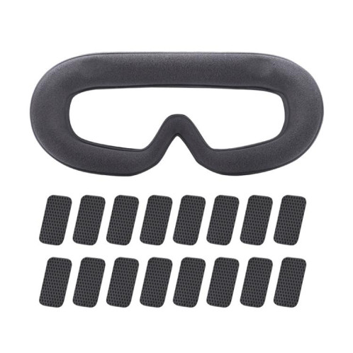 Pour DJI Avata Goggles 2 BRDRC Lunettes de vol Protecteurs Œilletons (gris foncé) SB101A1413-09