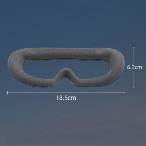 Pour DJI Avata Goggles 2 BRDRC Lunettes de vol Protecteurs Œilletons (gris foncé) SB101A1413-09