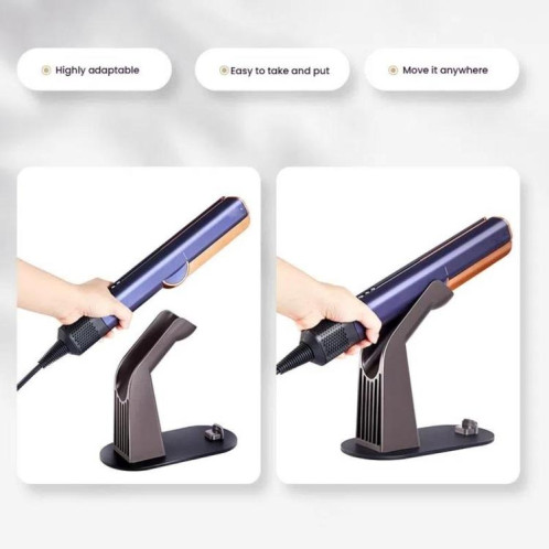 Support vertical de bureau avec compartiment de rangement pour chargeur pour lisseur Dyson Airstrait HT01 SH7303352-06