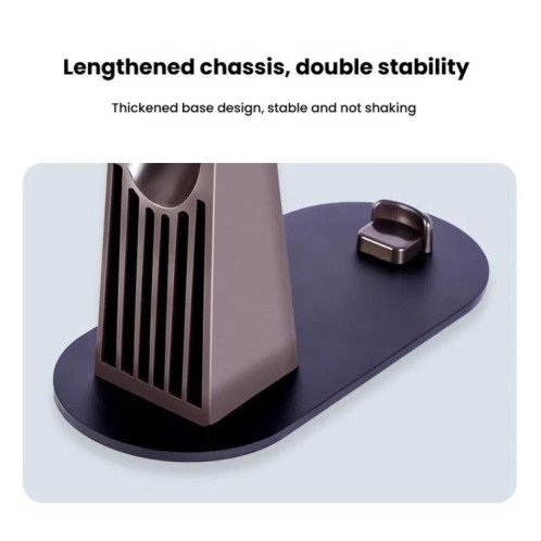Support vertical de bureau avec compartiment de rangement pour chargeur pour lisseur Dyson Airstrait HT01 SH7303352-06
