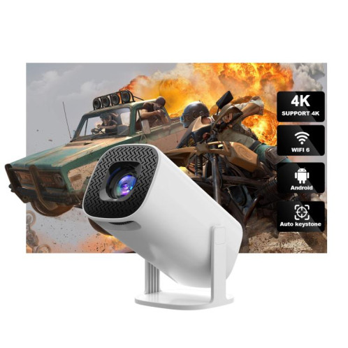 Projecteur de jeu P30 Système Android 11 avec contrôleur de jeu sans fil 720P Home Cinéma () SH401A209-09