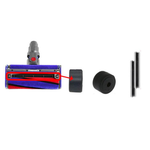 Grande roue pour aspirateur Dyson V6 V7 V8 V10 tête motorisée de remplacement SH2902534-05
